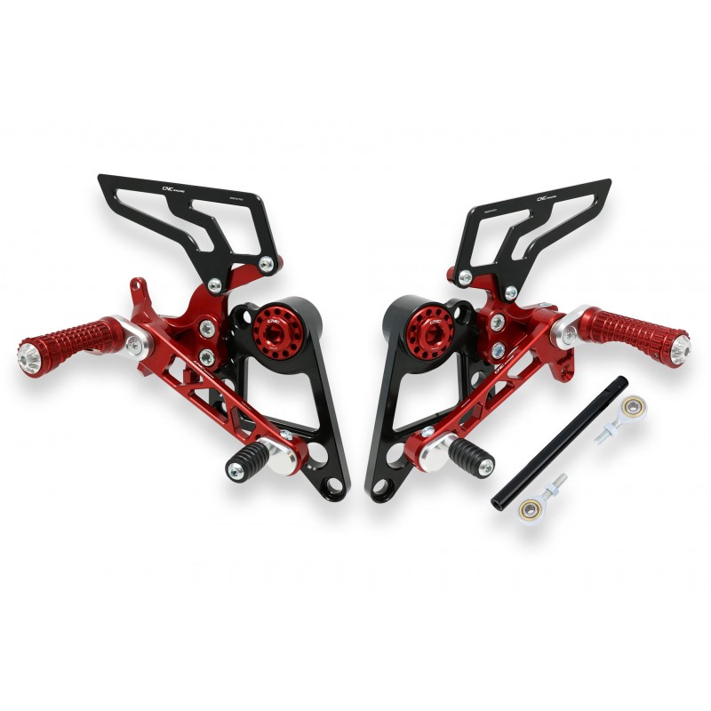 CNC Racing Adjustable Rearsets for Ducati Monster 1100/796/696 CNC Racing Adjustable Rearsets for Ducati Monster 1100/796/696